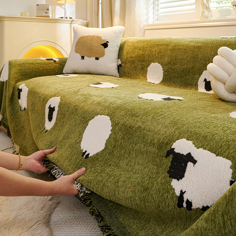 冬季加厚沙发盖布巾一整张全盖毯坐垫2024新款防猫抓直排沙发套罩,居家布艺,沙发套,淘宝优惠券,粉丝福利购,淘宝优惠卷