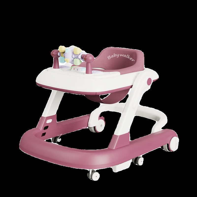 婴儿学步车防O型腿新款学步神器宝宝学行车多功能防侧翻可调借助