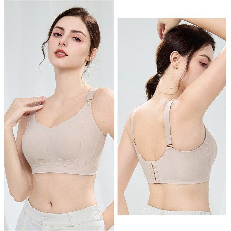 十月独宠2276大胸显小兔耳朵哺乳内衣无痕一体式上开扣喂奶文胸女,女士内衣/男士内衣/家居服,文胸,淘宝优惠券,粉丝福利购,淘宝优惠卷