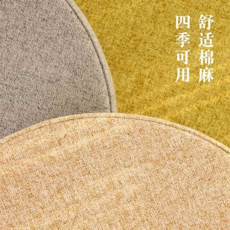 可拆洗圆形坐垫海绵小圆凳子藤椅吧台高脚凳垫子带绑绳圆椅垫防