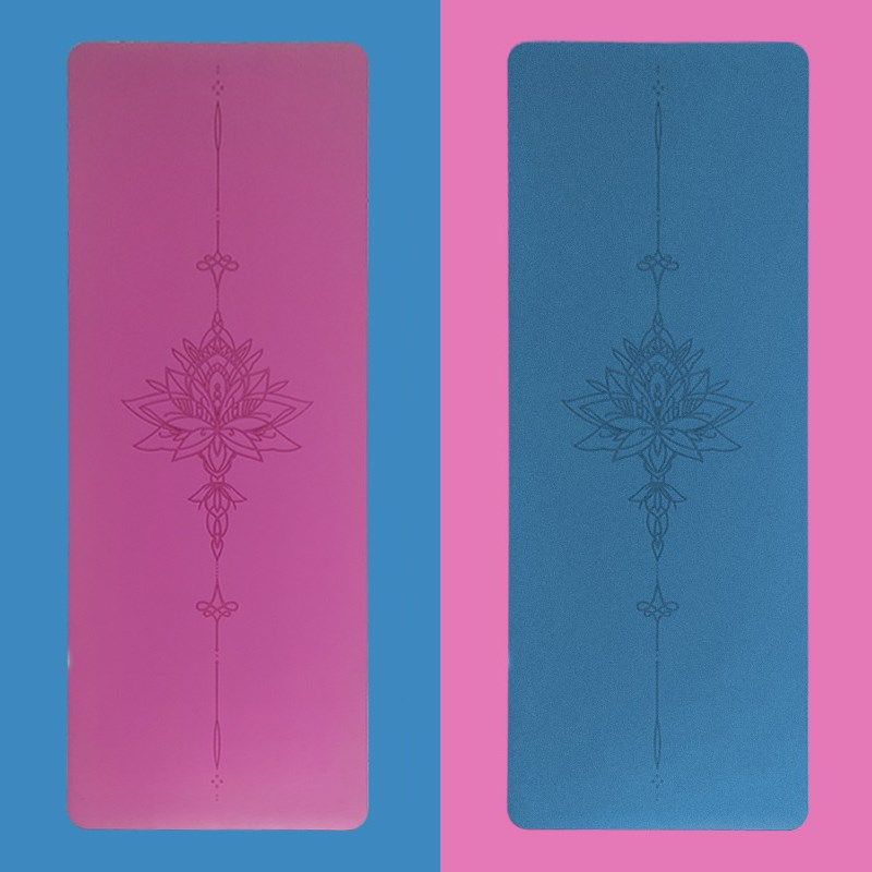 磨砂橡胶瑜伽垫初学者地垫加厚加宽加长防滑专用男女健身跳绳垫子,运动/瑜伽/健身/球迷用品,瑜伽垫,淘宝优惠券,粉丝福利购,淘宝优惠卷