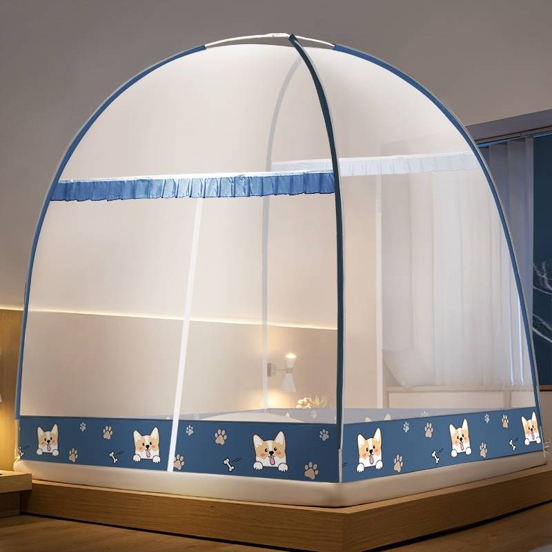 新生宿舍免费安I装蚊帐蒙古包