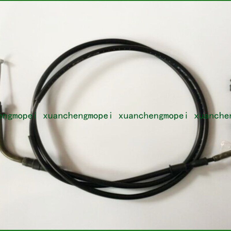 梦悦QJ125T-n27C油门线组件油门拉线里程表线后刹车线