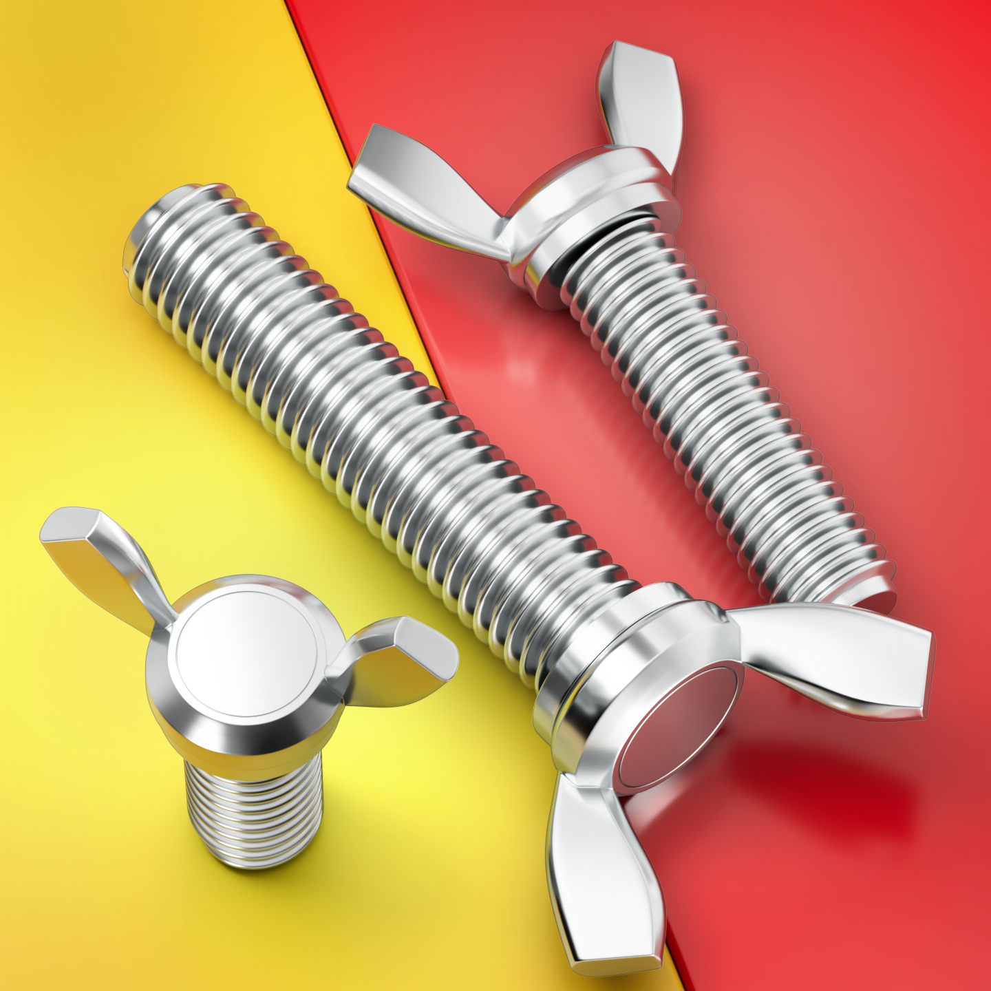 【厂家批发】镀锌蝶形螺丝