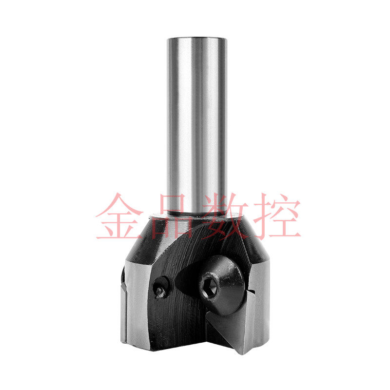 可转位三角立铣刀盘  莫氏3# 4# 直柄 R8柄 90度三角刀片铣刀盘
