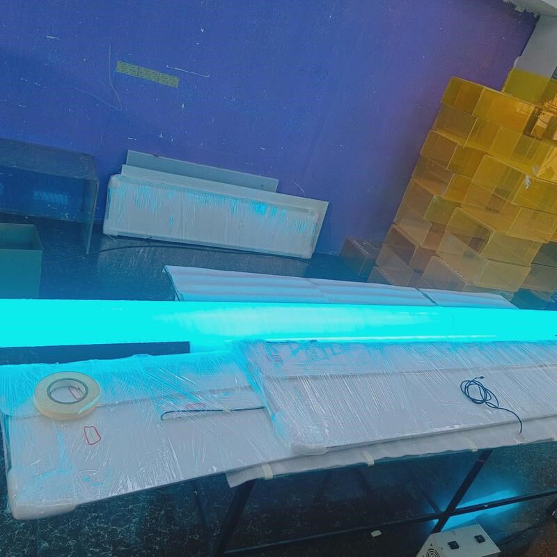 非标定制2m乳白亚克力发光圆管有机玻璃防水发光亚克力圆管灯罩