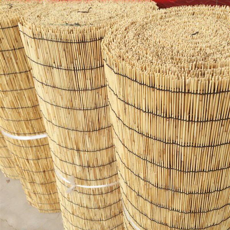 包邮精品苇帘大i卷30米芦苇帘子遮阳帘草帘竹帘芦苇席墙面装饰装