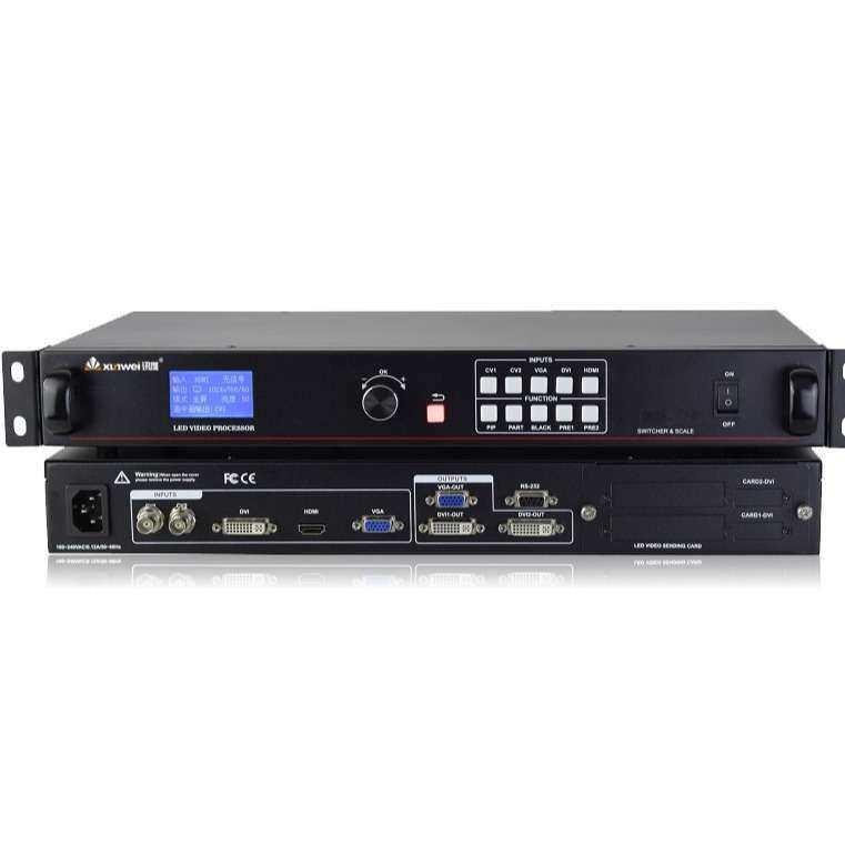 led视频处理器厂家大屏幕拼接器hdmi多画面高清led图像拼接处理器
