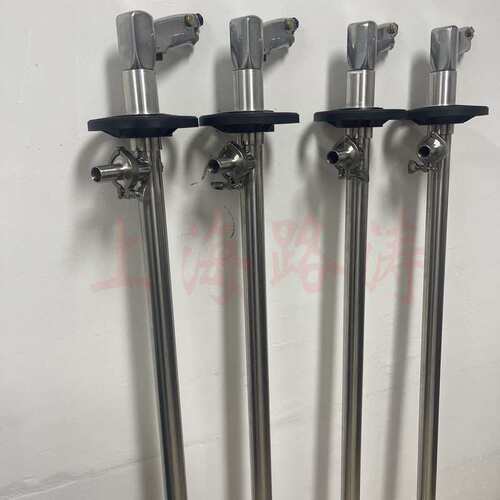 供应HP-A2+SS316-1500手提气动插桶泵不锈钢防爆抽液泵气动油桶泵
