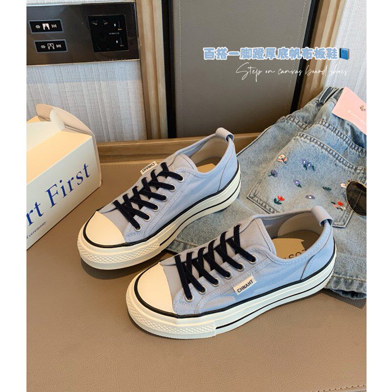 女大童浅蓝色帆布鞋2025春夏季新款青少年一脚蹬软底板鞋学生球鞋,童鞋/婴儿鞋/亲子鞋,板鞋,淘宝优惠券,粉丝福利购,淘宝优惠卷