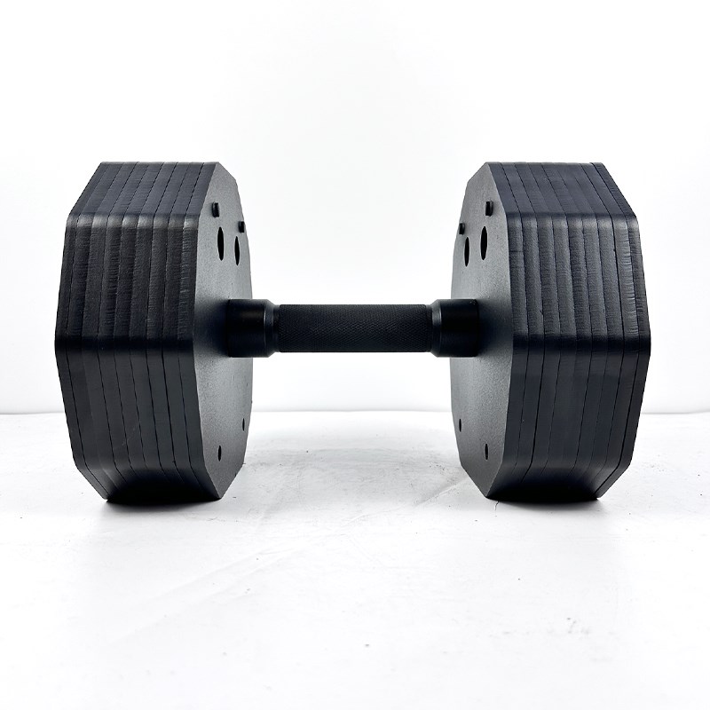 可调节插片哑铃快速拆卸男士健身家用套装塑形重量纯钢器械女杠铃