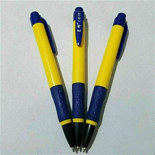 晨辉CH-587圆珠m笔1.0mm按动原珠笔顺滑原子笔45支装