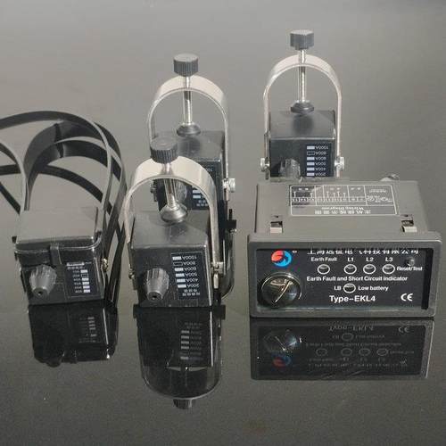 EKL4-A/B面板型线路接地短路故障指示器电缆分支箱环网柜用6-35KV