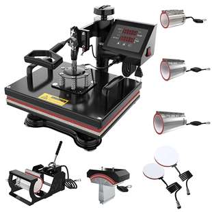 heat Digital 380x380mm八合一烫画机 Heat Combo Press