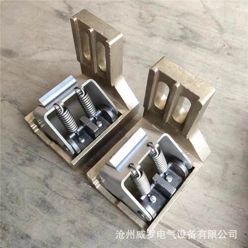 电镀设备用刷架铜大电流导电装置45*75刷握碳刷支架现货电机