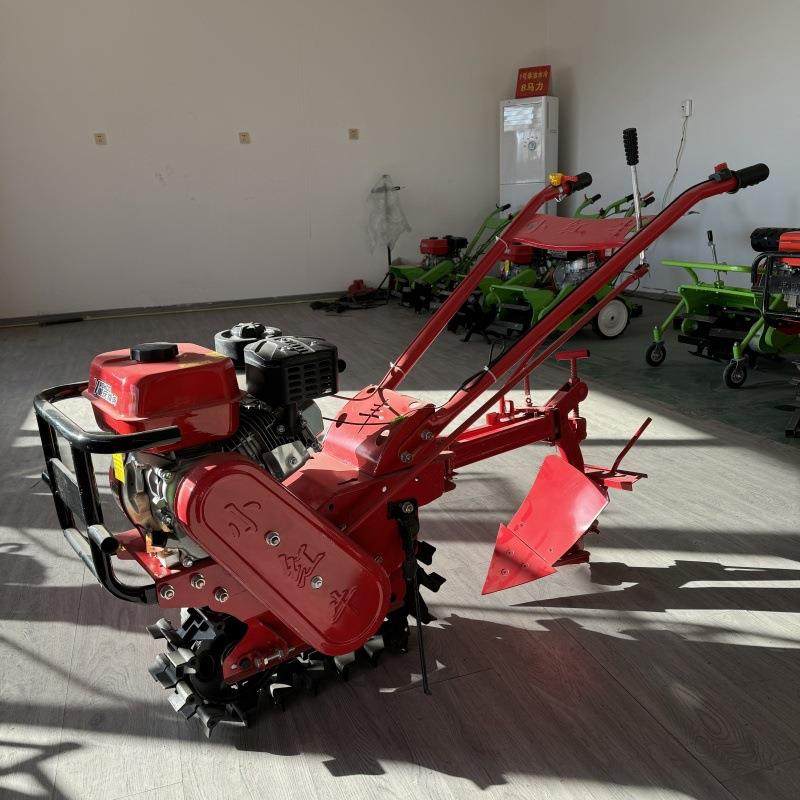 广州出口翻土施肥微耕机四驱农用汽油开沟机丘陵山地旋耕机