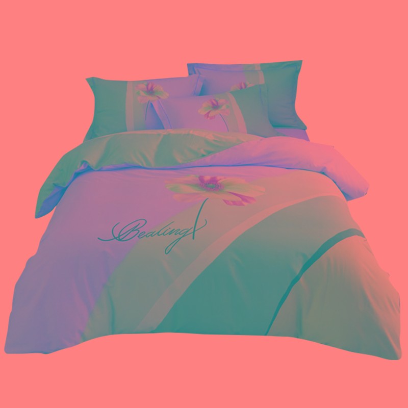 秋冬加厚磨毛四件套100全棉被罩床单被套保暖床上用品三件套4