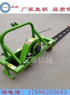 割草机 四轮f拖拉机带割苜蓿艾草牧草机器 大型草原牧场修剪机