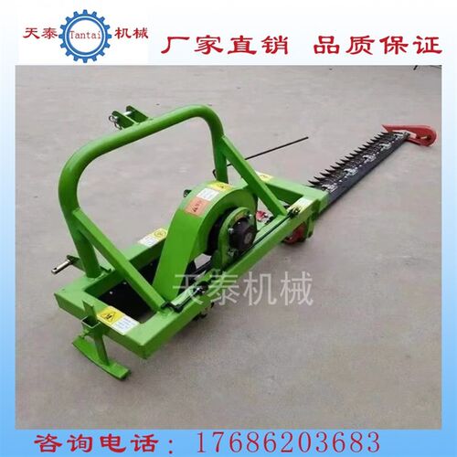 割草机 四轮f拖拉机带割苜蓿艾草牧草机器 大型草原牧场修剪机