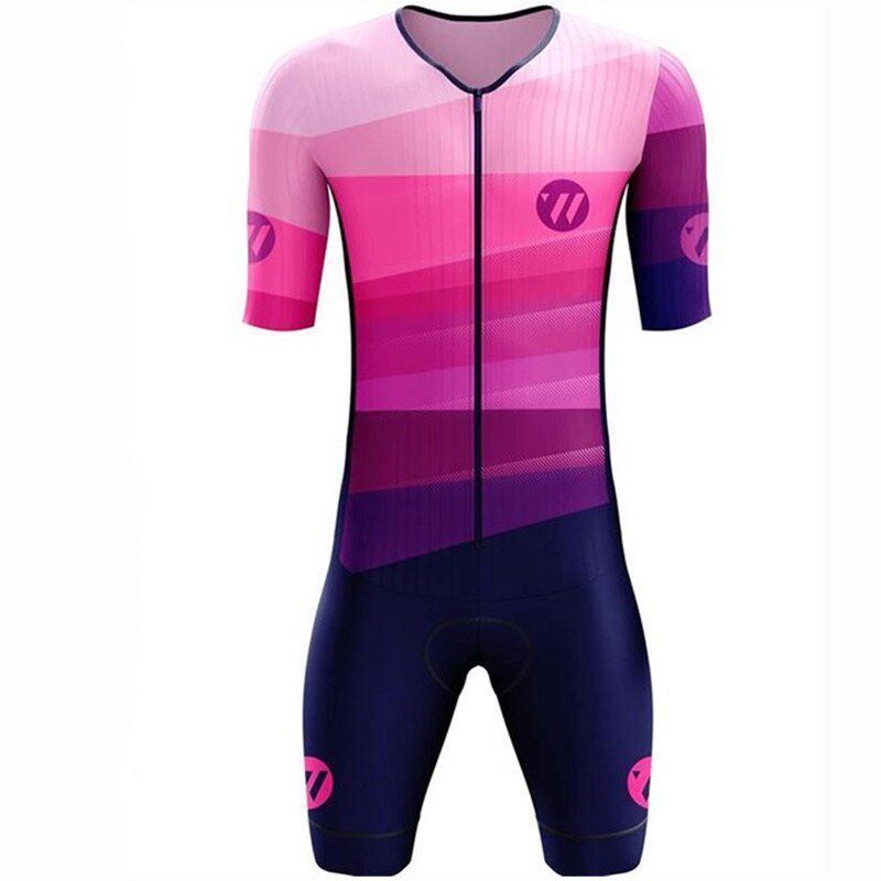 VVS儿童d夏季铁人三项连体衣铁三游泳平衡体能训练服一体式可定制