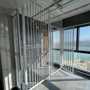 猫狗围栏室内防宠物隔q离门栅栏免打孔定制大小型宠物围栏隔离护