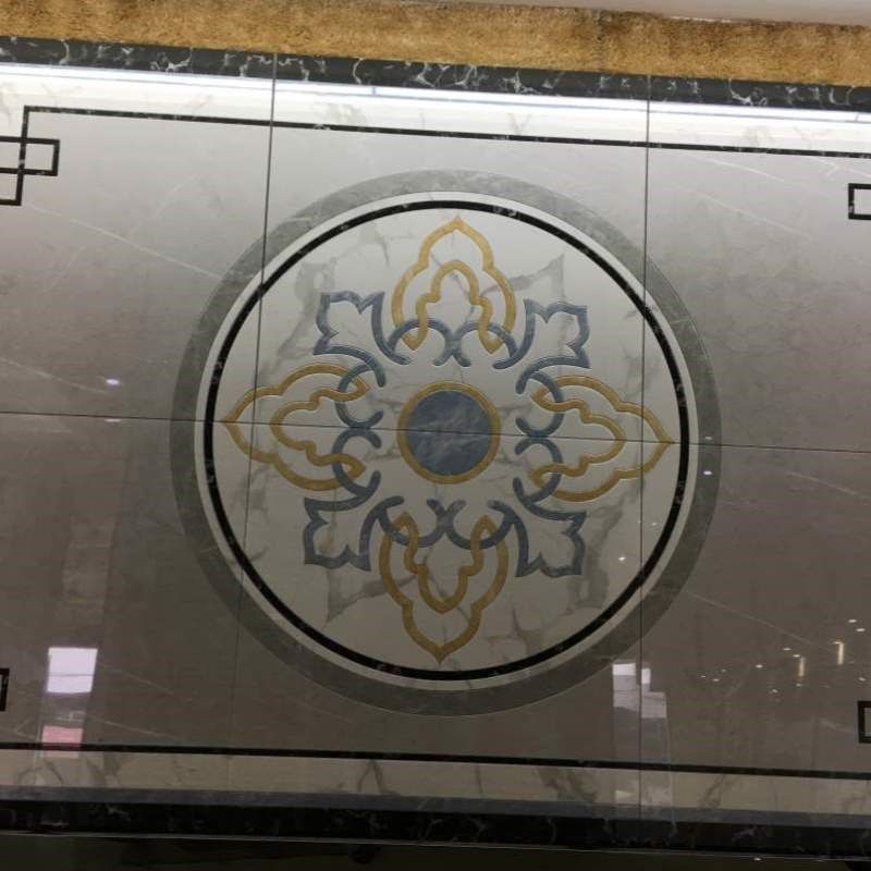 欧式地砖拼地过入户走廊画现代80客厅玄关道无限简约餐厅瓷砖拼花