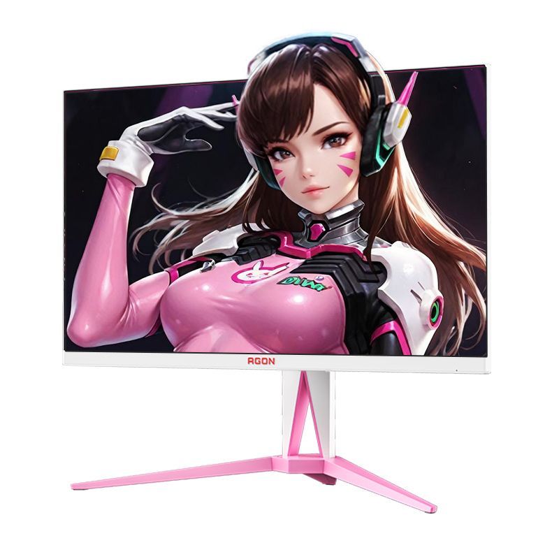 AOC爱攻Agon 27英寸粉色AG275QSR电竞2K320Hz电脑显示器240屏女生