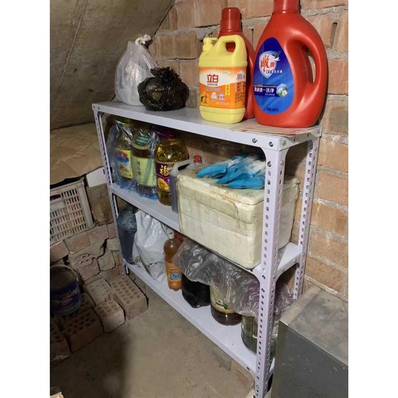 99CH窄小夹缝货架20厘米宽角钢材料置物架多层超市架子鞋架简易储