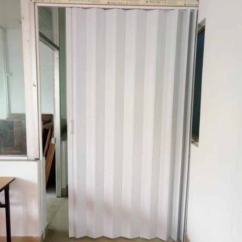 樱惠PVC折叠门推拉门隔s断室内门阳台商铺空调燃气厨房卫生间移门