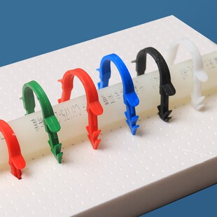 地暖管安装材料25U型白色卡钉16 20 地热管卡固定器4分地暖管卡子