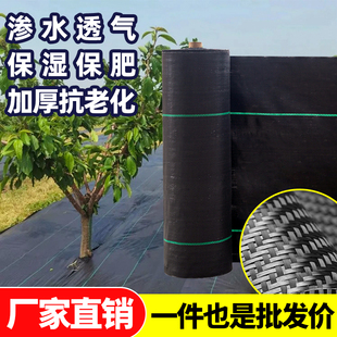 防草布除草布农用地布果园t果树遮草抑草盖草布抗老化耐用透气透