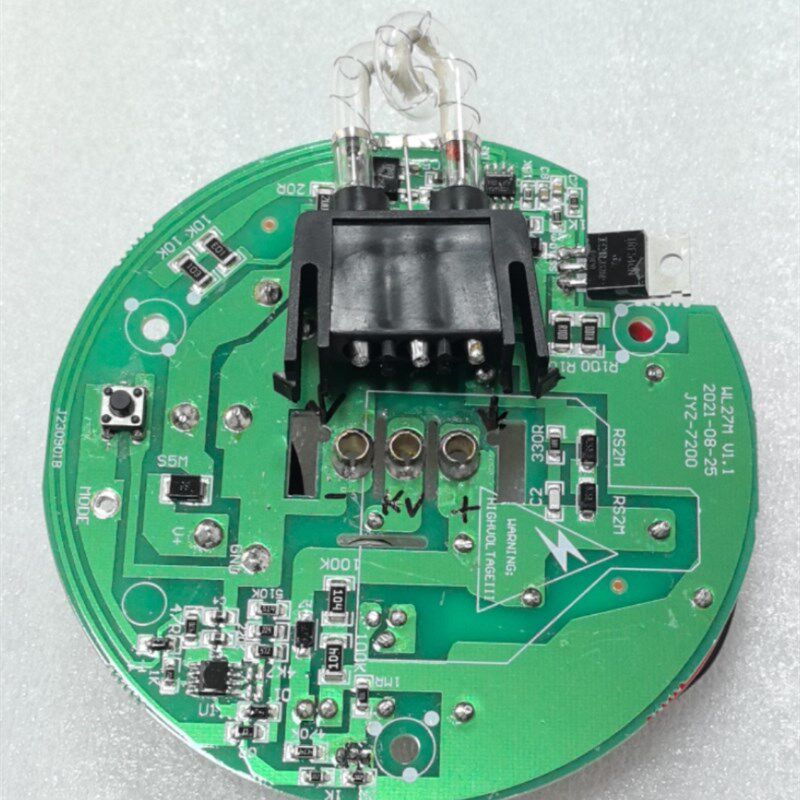 源头工厂车顶警示脉冲氙气闪光灯频闪灯驱动电L路板12V-48V含灯管