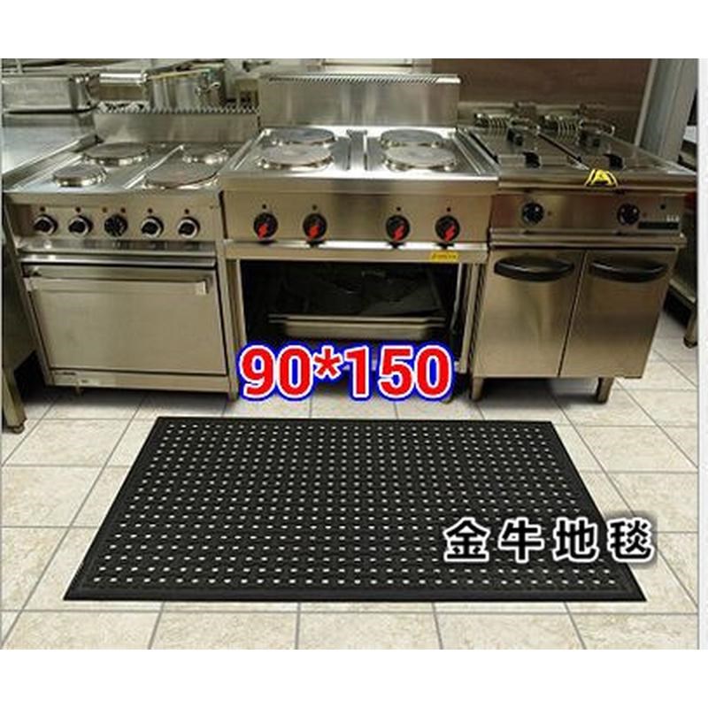 商用厨房地垫防滑防油隔水饭店餐厅防摔门垫吧台工厂拼接橡胶脚垫