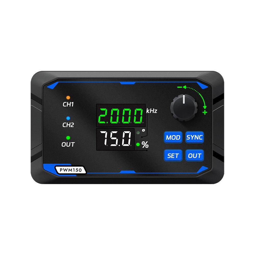 双通道PWM信号发生器伺服电机驱动方波脉冲波频率占空比相位可调