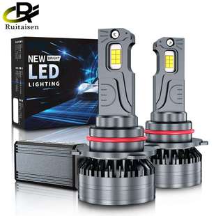 跨境单铜管汽车led大灯H1远近光9005强光H4汽车H7 LED车灯 H11