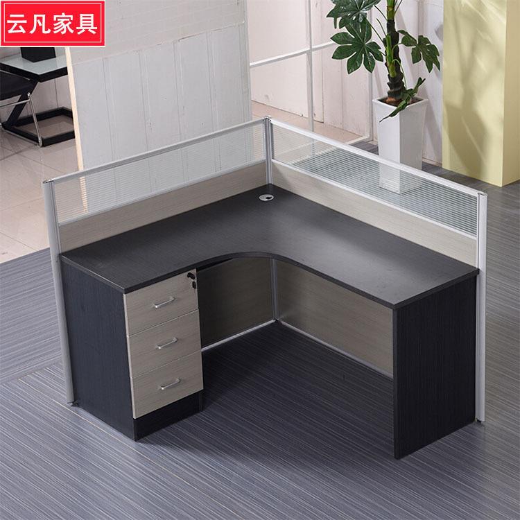 办公桌椅组合职员桌屏风办公桌简约现代办公家具员工桌财务桌
