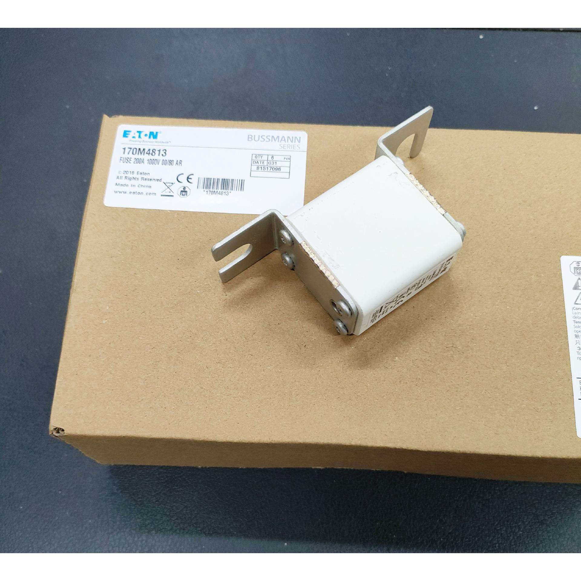 170M4813快速熔断器 1000V 200A 巴斯曼BUSSMANN快速熔断器