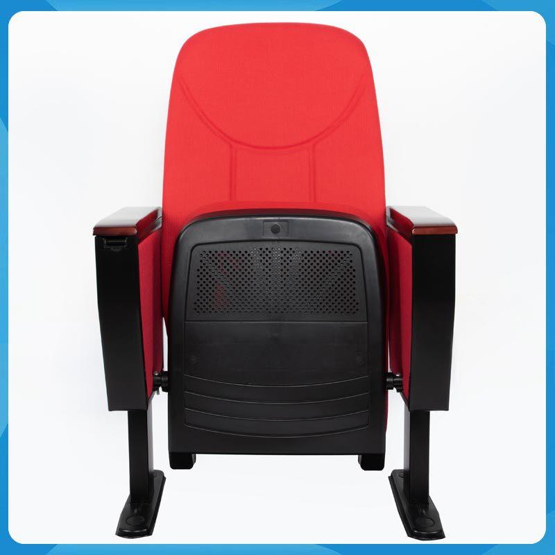 礼堂椅连排报告厅座椅影院剧院椅实木铝合金带写字板阶梯教室排椅