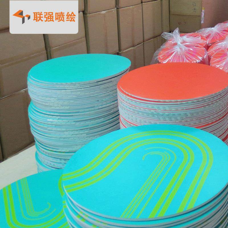 厂家供应写真背胶裱画PVC板2mm 超市促销展会展板安迪板制作