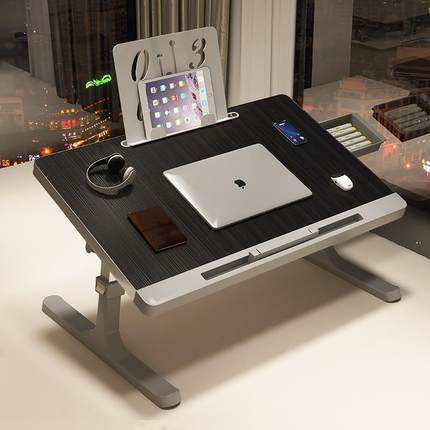 床上桌上电脑桌宿舍笔记本可升降可折叠床上折叠小桌子懒人桌