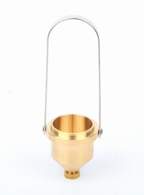涂-4粘度杯 便携黏度计LND-1涂四涂料油漆铜杯手提/台式4号