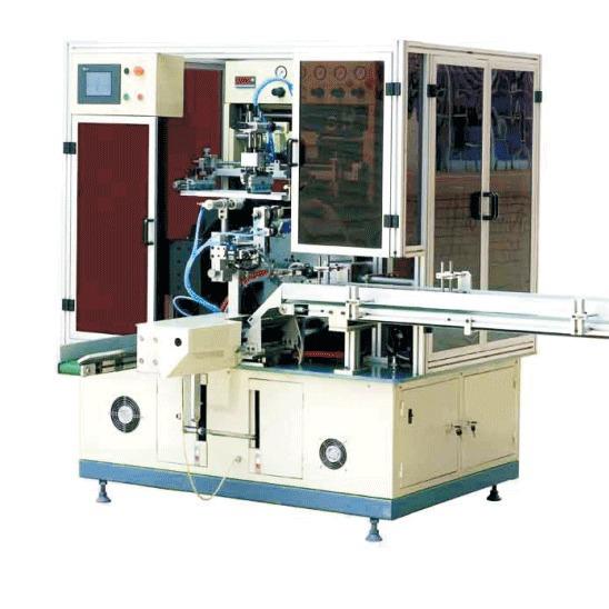 厂家供应软管全自动丝印机适用于护手霜圆管丝网印刷机