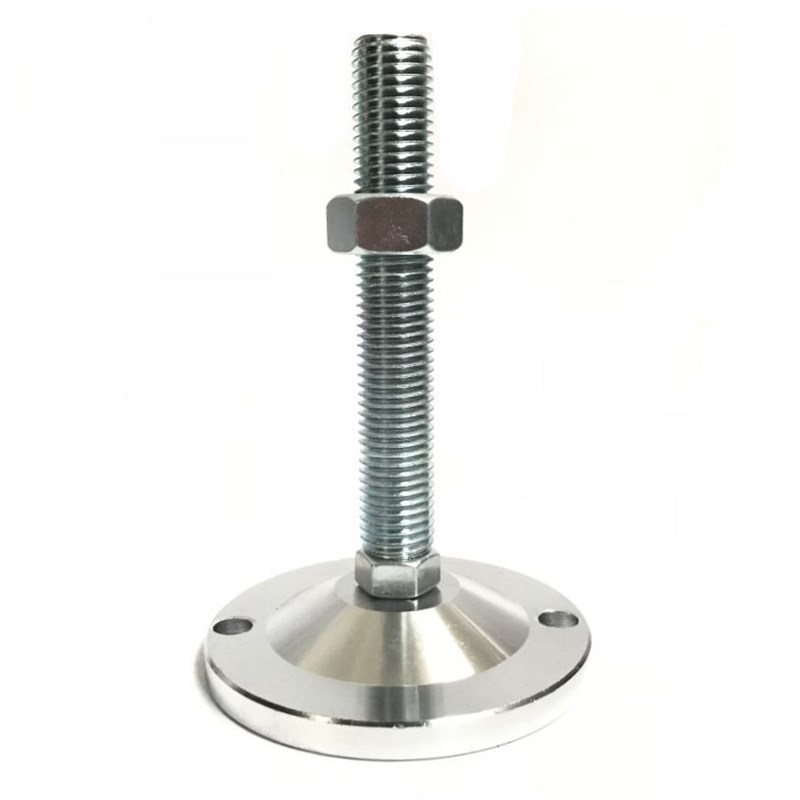 WAD16-D80-M12/M14/M16/M20C-L100/L150不锈钢带橡胶垫脚杯微调型