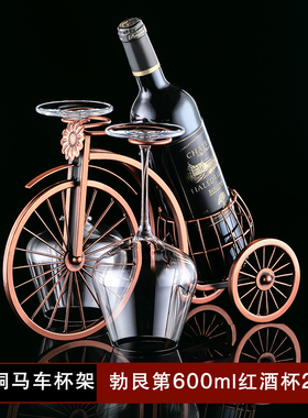 轻奢红酒架摆件酒柜装饰品客厅高B档简约现代创意家居饰品酒杯架