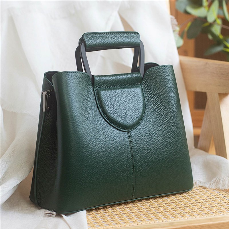 真皮女包手提包2025新款女士包包休闲百搭轻奢皮包时尚单肩斜挎包