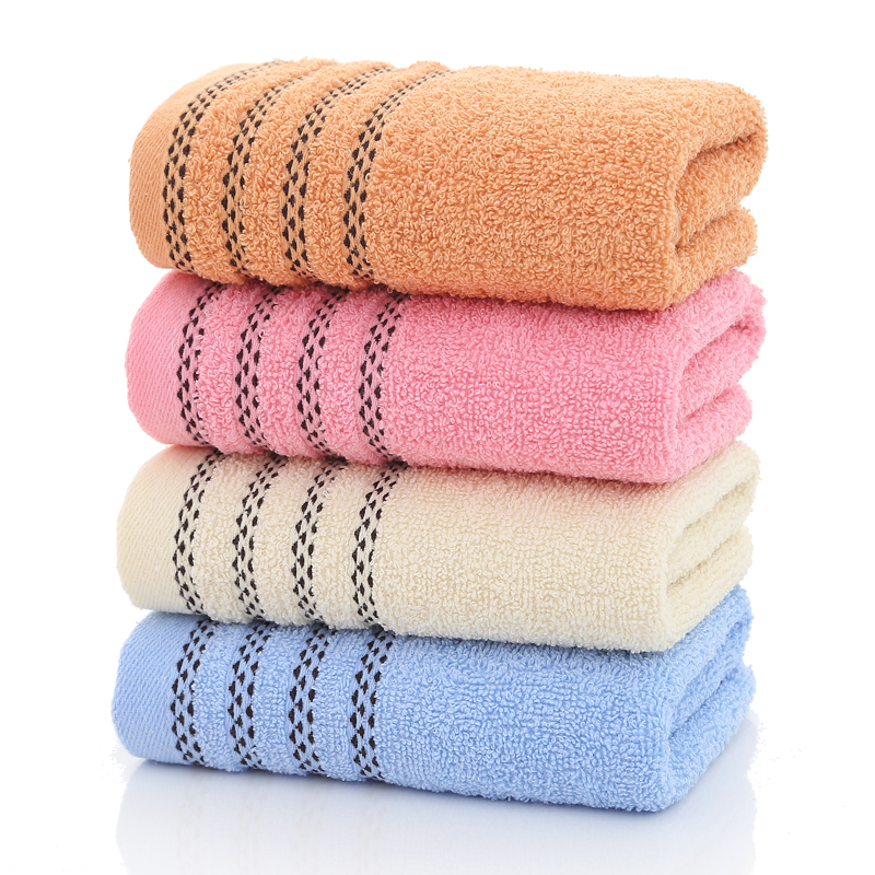 (10条装)纯棉加厚毛巾柔软吸水家用成人通用洗脸面巾情侣不掉毛