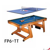 游戏利台式 多功能6乒乓球台 一 飞镖餐厅台球桌四合莱折叠尺 家庭