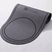 菲柏减震BO跳绳隔音垫家用加厚款 专用圆形室内防滑FEE健身垫子