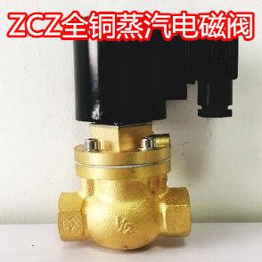 蒸汽 32-4C401高 15 Z温6分 20 寸半50线圈220 25V全铜电磁阀Z