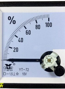 -流YM-072100 表Y10TVT百转72 Y72分百RPT-直018直分% 流表转速表